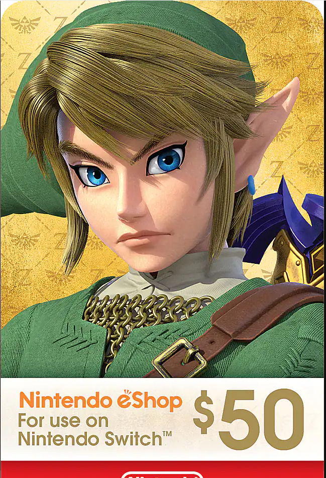 Nintendo Gift Card $50