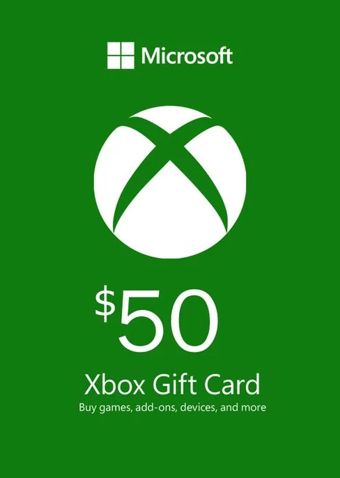 Xbox Gift Card $50